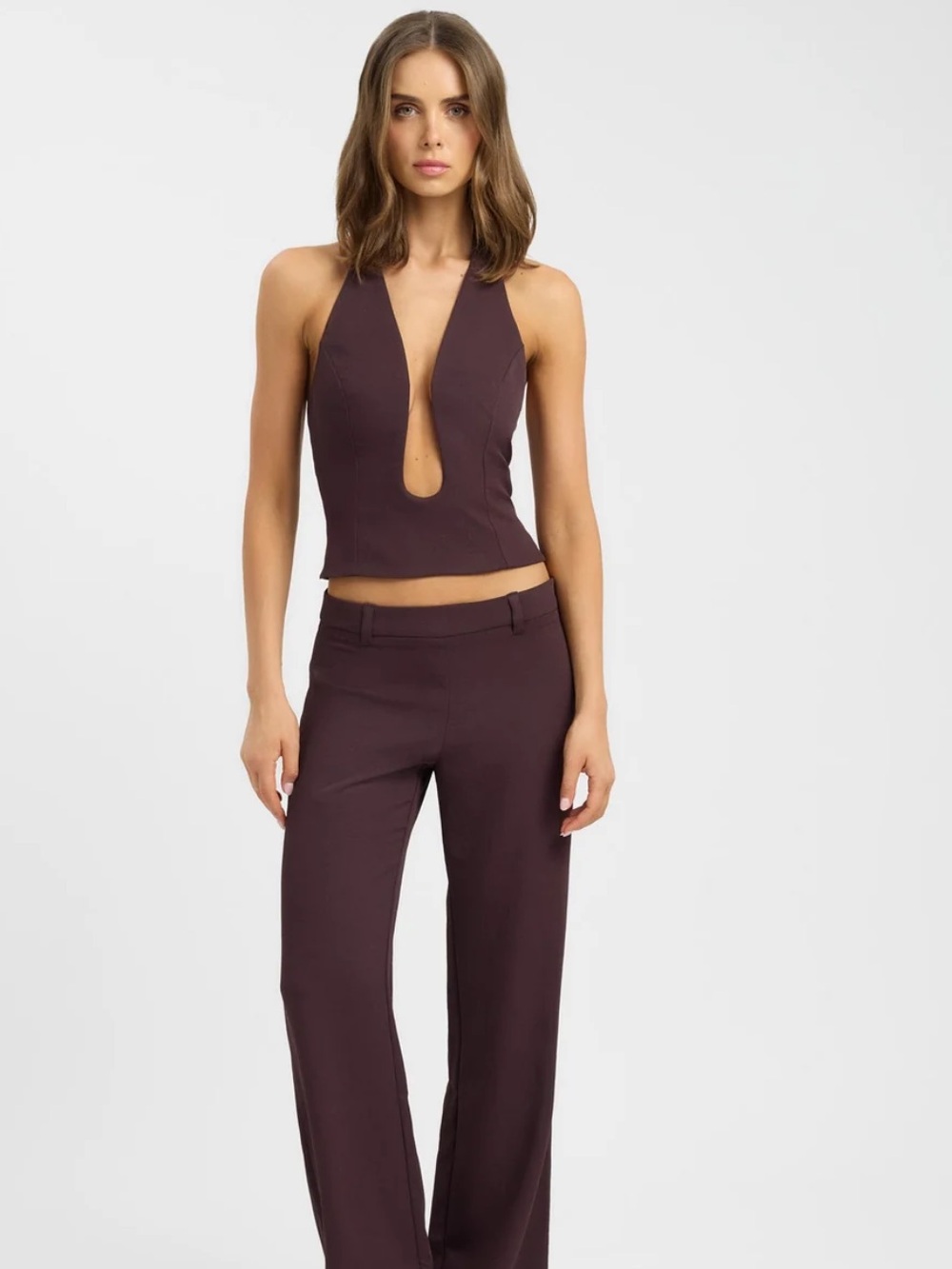 Kookai - OYSTER LOW CUT TOP